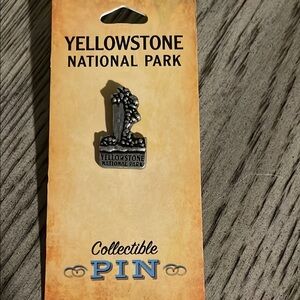 Yellowstone National Park Collectible Pin